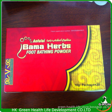 Chinese Bama Herbs Foot Bathing Powder for Rheumatism